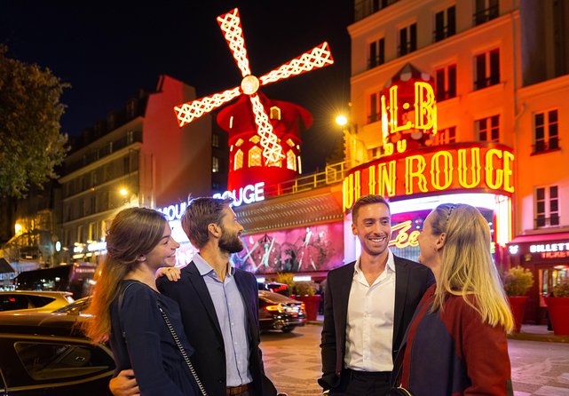 Paris Illuminations Tour with Moulin Rouge Show and Cruise Option - Moulin Rouge Feerie and Champagne: what you actually get
