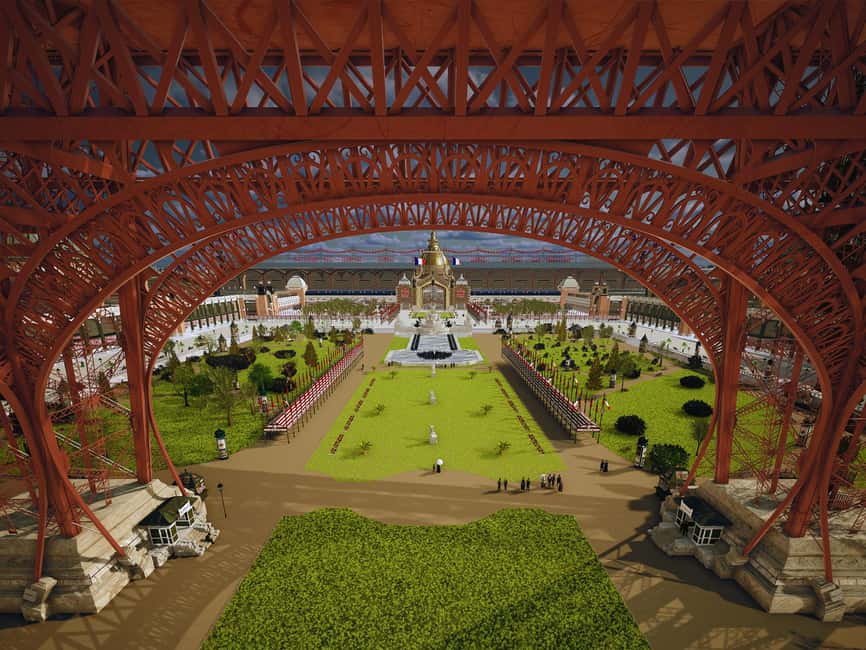 Paris : Immersive Eiffel Tower tour with virtual reality - Ending near the real Tour Eiffel, with options for what’s next