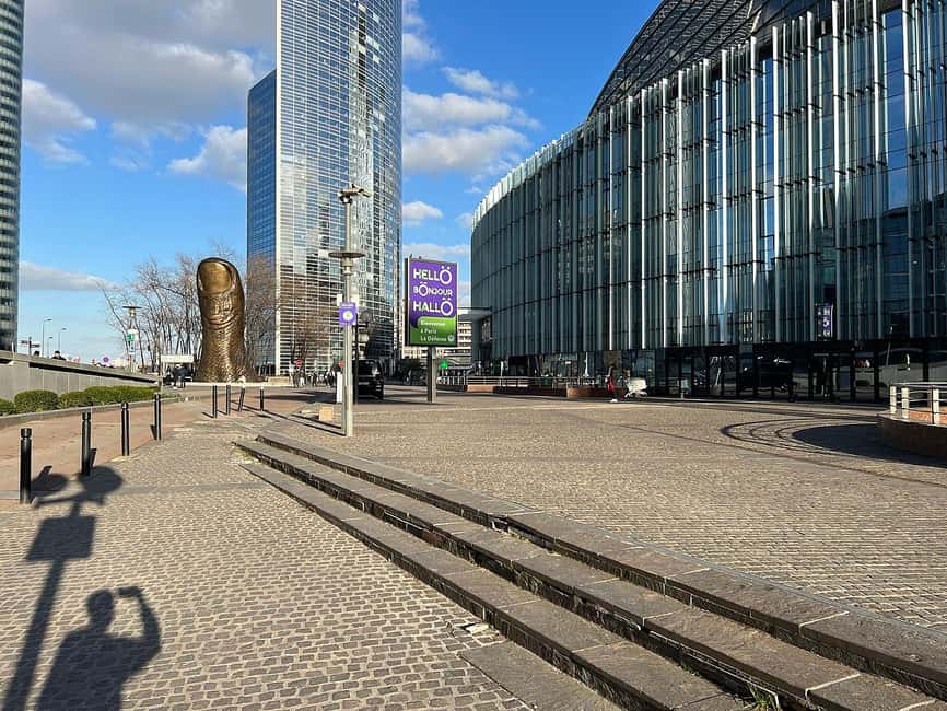 Paris: La Défense Modern District Walking Tour - Classic Paris vs contemporary development: how the contrast lands