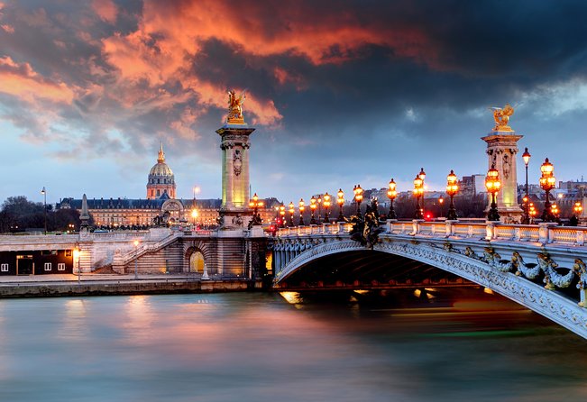 Paris Lights Evening Bus Tour with Eiffel Tower Summit Option - The Night Loop: From Place Vendôme to the Louvre Area
