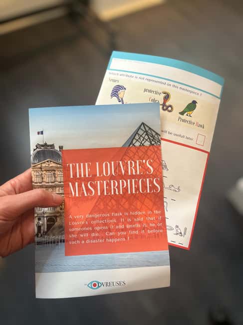 Paris Louvre : Private Treasure Hunt for Families or groups - Key highlights worth knowing