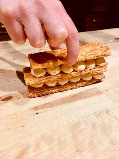 Paris: Millefeuille baking class with a chef - Chef-led techniques for puff pastry and silky pastry cream