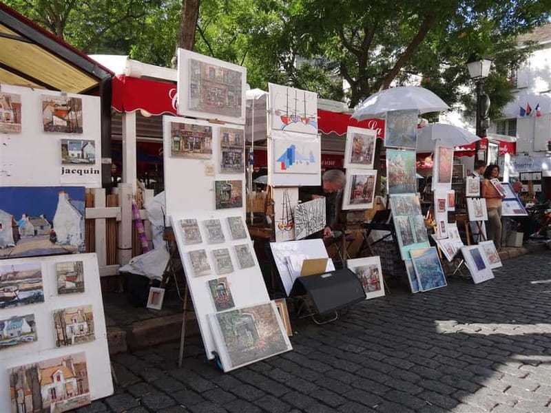 Paris Montmartre: 2-Hour City Tour in German - What you learn along the way: art legends and everyday life