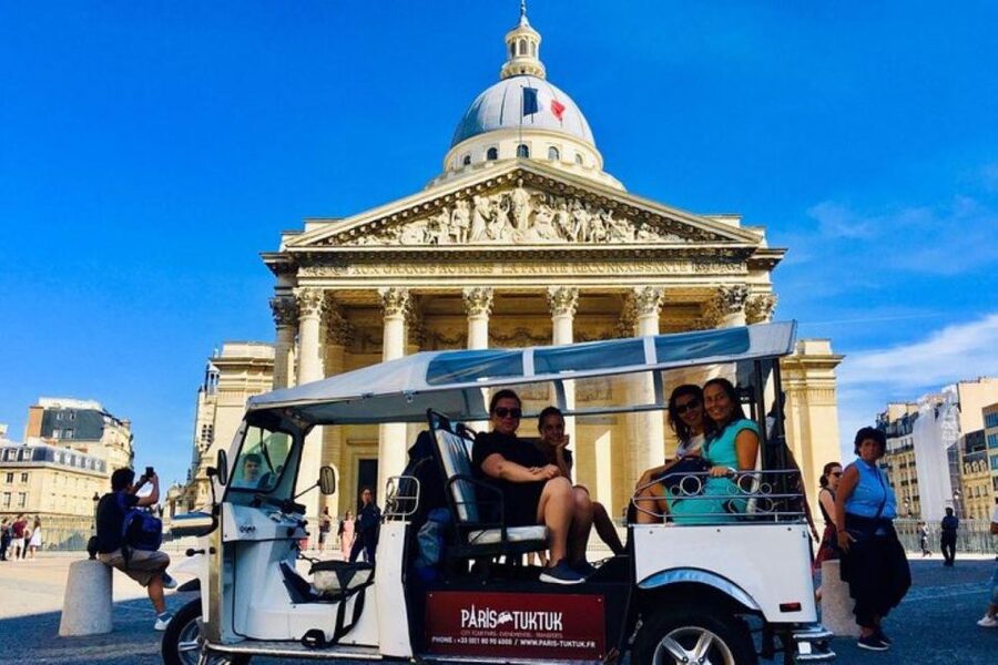 Paris: Most Iconic Monuments Guided Tour by Tuk Tuk - Musée d’Orsay plus Petit Palais and Grand Palais areas