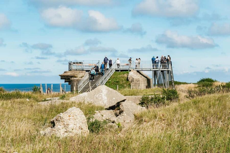 Paris: Normandy D-Day Sites Guided Day Trip with Lunch - Utah Beach Museum in a real German bunker, plus the B-26 detail