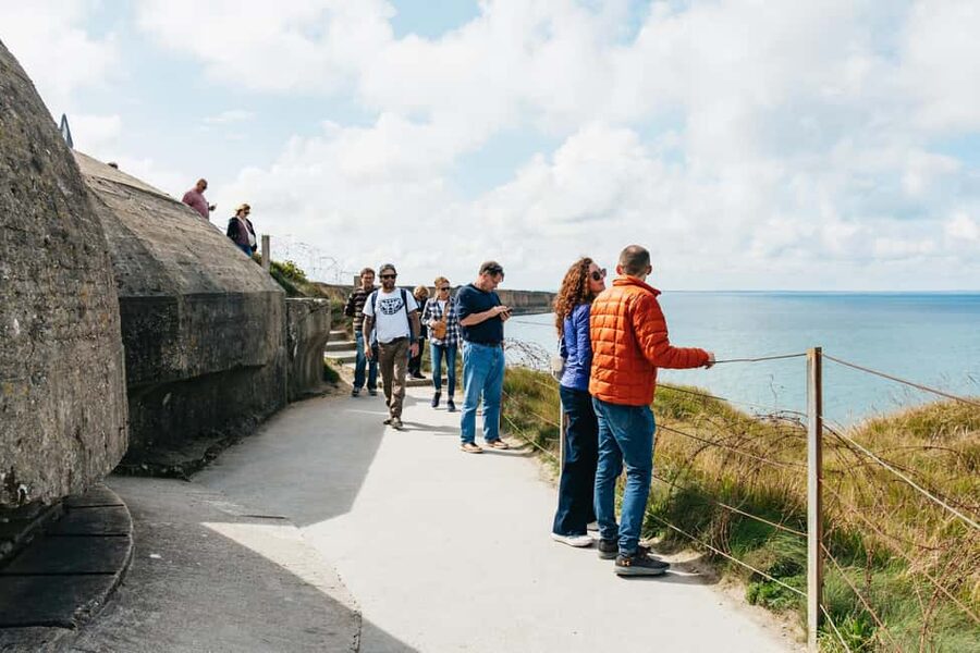 Paris: Normandy D-Day Sites Guided Day Trip with Lunch - Omaha Beach shoreline time: what you gain with a short window