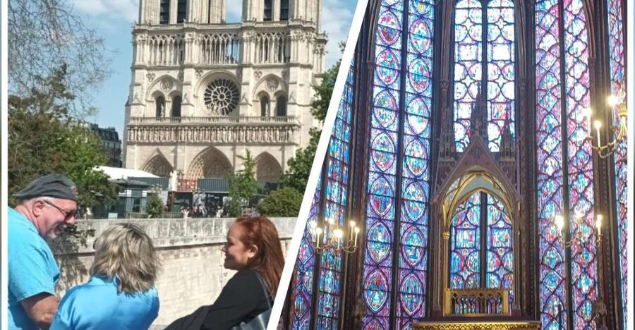 Paris: Notre Dame Exterior Walking Tour with Sainte Chapelle - San Séverino church stop, Flamboyant Gothic details up close