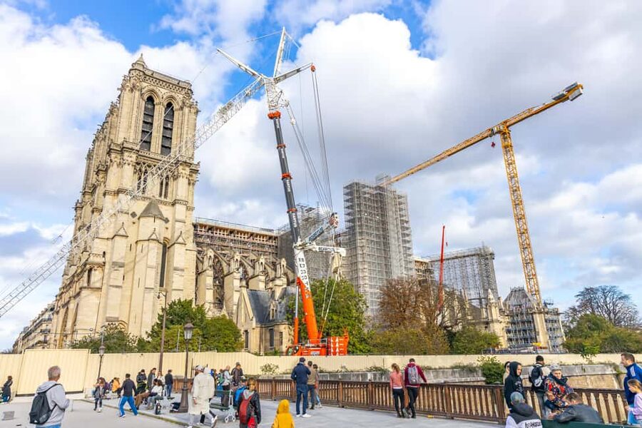 Paris: Notre Dame Outside Tour and Sainte Chapelle Ticket - Notre Dame from outside: restoration after 2019, and what to look for
