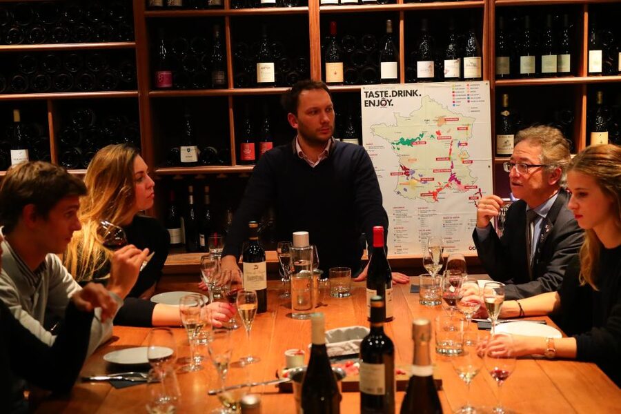 Paris: O Chateau's Wine Tasting Dinner - The Wine Lineup: What 4 Wines from Across France Usually Teaches You