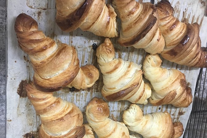 Paris Off the Beaten Path Belleville Tasting Food Tour - Stop 2: Coffee, Pastries, a Chocolatier, and a Bakery Kitchen View