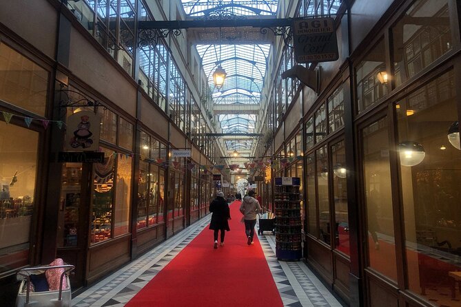 Paris Pastry Tour - Croissants, Macarons & Iconic French Desserts - Stop 2: Le Valentin Jouffroy tea salon cake in a quiet historic space