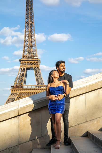 Paris: Photoshoot Around Eiffel Tower with 55 Edited Photos - What you get back: 55 edited photos in 48 hours