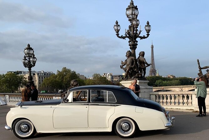 Paris Picturesque Romanic Luxury Vintage Rolls Royce Tour - Price and Value: $993.39 for Up to Two Is Really About Privacy