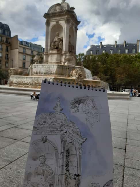 Paris: Plein Air Sketching Course, Drawing & Watercolor - Key highlights you will actually feel during the class