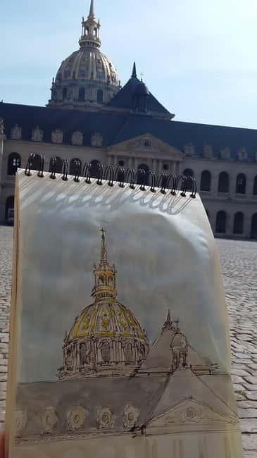 Paris: Plein Air Sketching Course, Drawing & Watercolor - How this class connects to Tuesday watercolor studio sessions