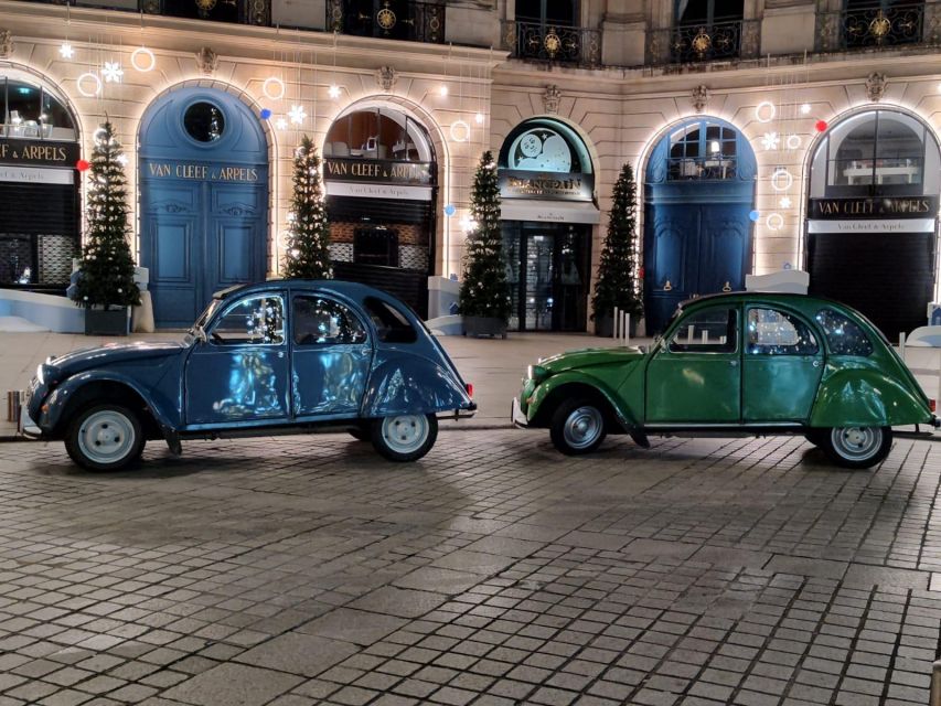 Paris: Private Christmas Lights Tour by Citroën 2CV - The vintage car ride itself, what to expect in winter