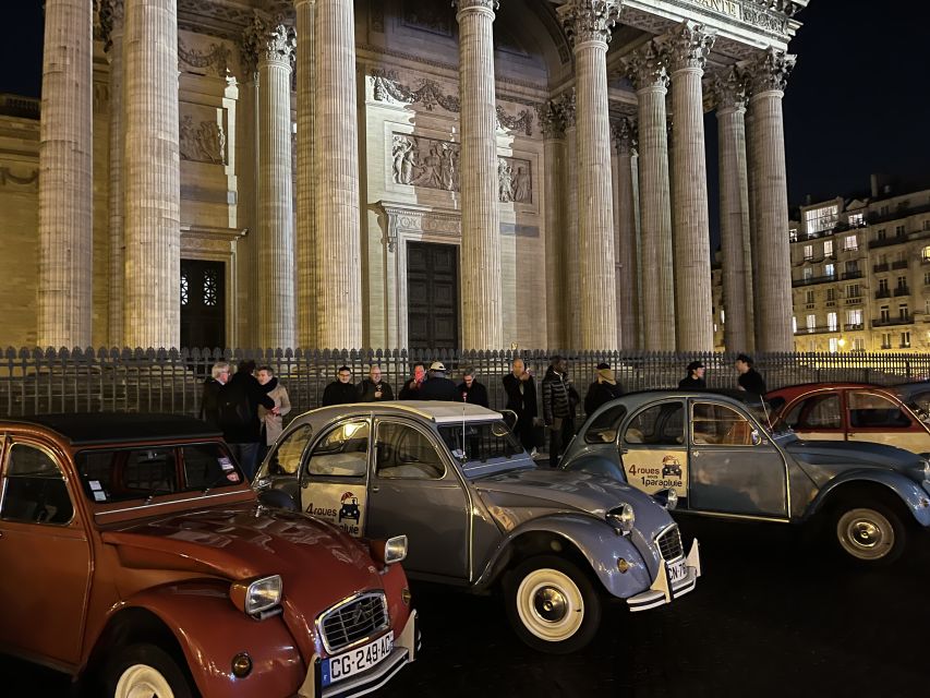 Paris: Private Christmas Lights Tour by Citroën 2CV - Your pickup and drop-off, and how it changes the experience