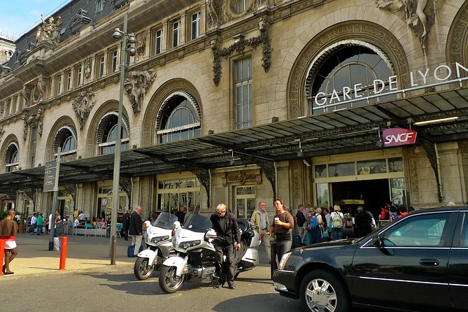 Paris Private Departure Transfer: Hotel to Railway Station - The ride time: about 20 to 50 minutes, but plan for trains