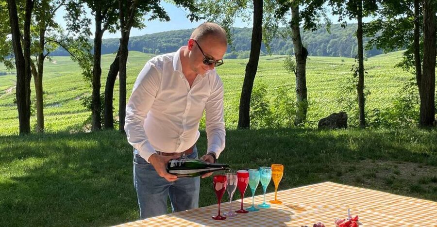 Paris: Private Epernay Trip with Champagne Vineyard Tastings - The father of Champagne stop: a meaningful detour beyond the cellars