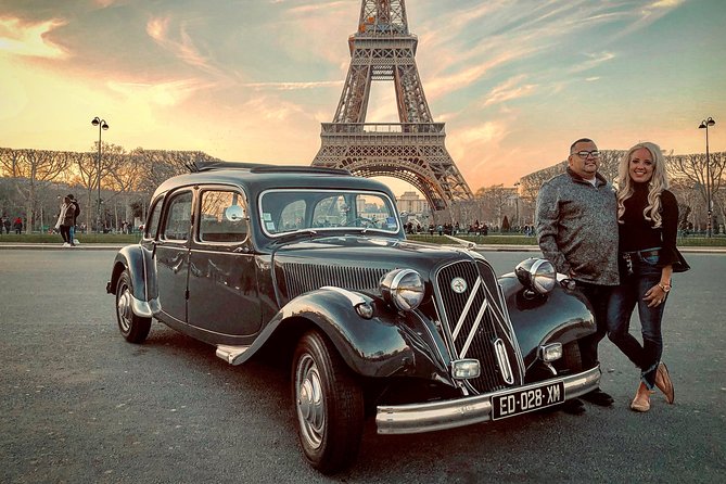 Paris Private Guided Tour in a Vintage Car with Driver - Price and who this tour fits best
