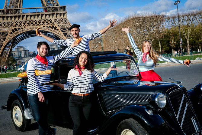 Paris Private Guided Tour in a Vintage Car with Driver - Eiffel Tower photo stop without tickets
