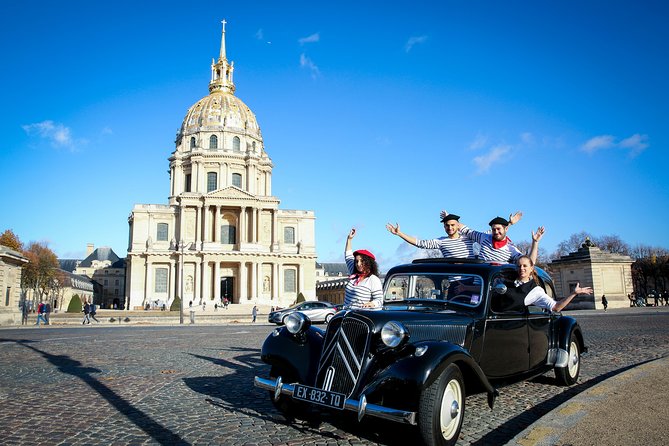 Paris Private Guided Tour in a Vintage Car with Driver - Where the tour starts, and how pickup really works