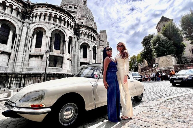 Paris Private Guided Tour in a Vintage Open Top French Car - Eiffel Tower Stops Done the Smart Way, Plus the Arc de Triomphe