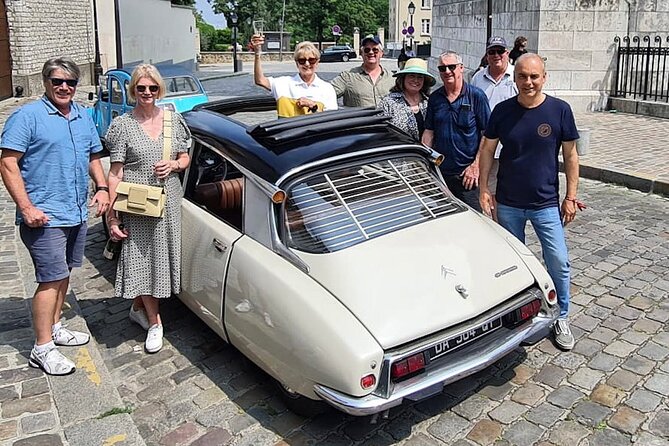 Paris Private Guided Tour in a Vintage Open Top French Car - Place de la Concorde, the Luxor Obelisk, and the Seine Connection