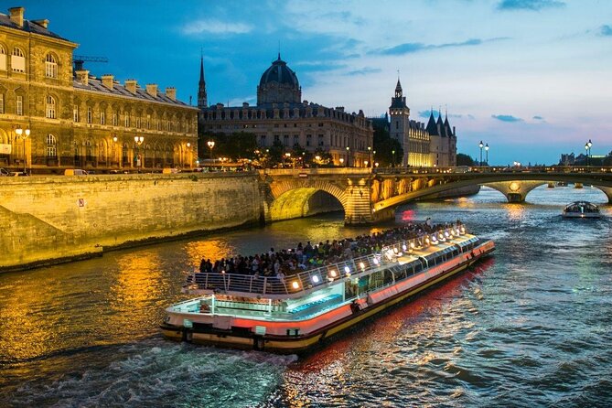 Paris Private Night Tour with River Cruise and Champagne Option - Key things to know before you go
