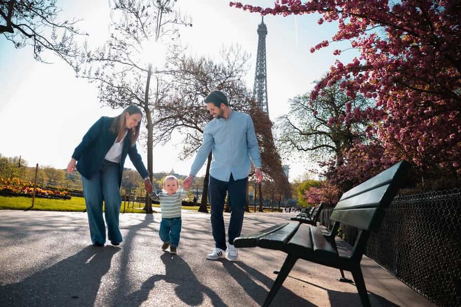 Paris: Private Photoshoot near any chosen Landmark - The photo results: edited images within 24 hours, private gallery, high-resolution downloads