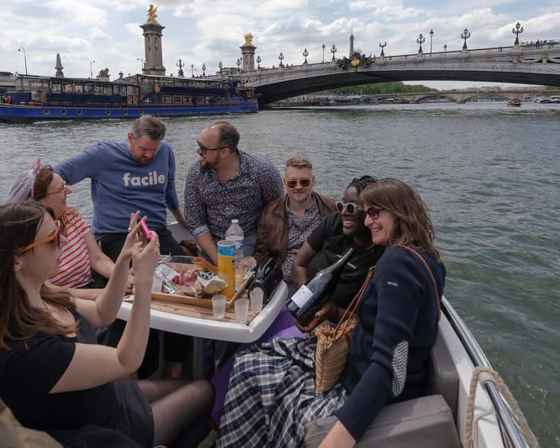 Paris: Private Seine River Cruise - Boat comfort and the practical reality of 90 minutes to 2 hours