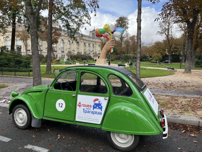 Paris: Private Sightseeing Tour in Citroën 2CV - Montmartre drives and Latin Quarter streets that add texture