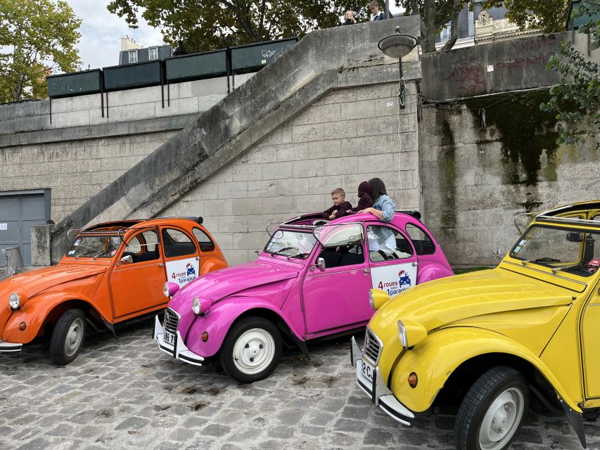 Paris: Private Sightseeing Tour in Citroën 2CV - Pickup in central Paris, then straight into the car-life