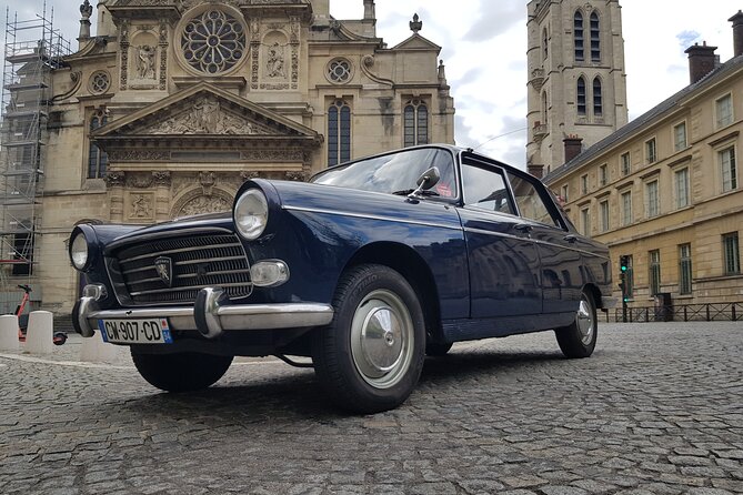 Paris Private Tour by Vintage Car with Wine Tasting - Why a vintage 1963 Peugeot makes Paris feel smaller
