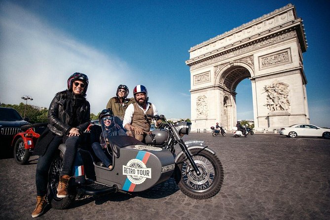 Paris Private Vintage Half Day Tour on a Sidecar Motorcycle - A vintage sidecar tour beats the usual Paris slog