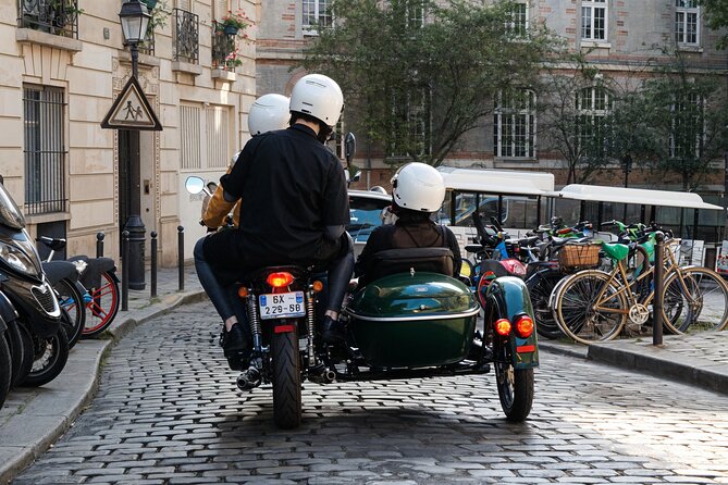 Paris: Private Vintage Sidecar Tour with Pick-Up at your Hotel - Notre-Dame, Invalides, and the Left Bank ride