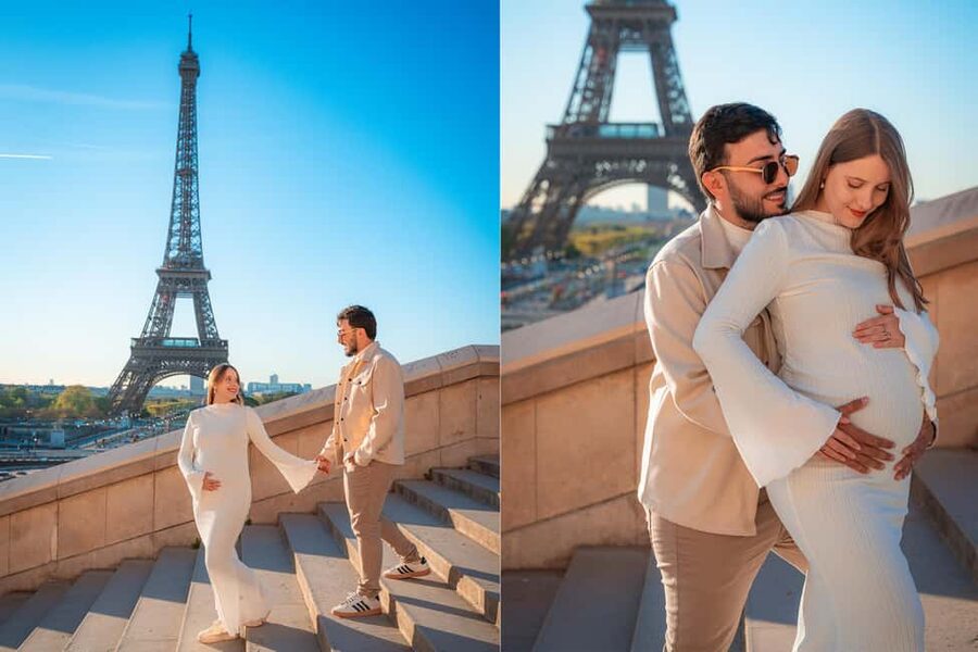Paris: Professional Photoshoot with the Eiffel Tower - Who this is best for: couples, solo portraits, families with kids