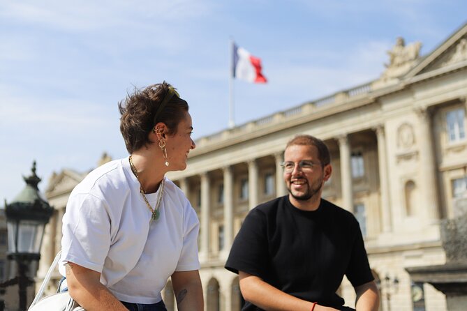 Paris Revolutionary Walking Tour: Iconic French Sights & Stories - Meeting at 1 Pl. du Palais Bourbon, the political doorway