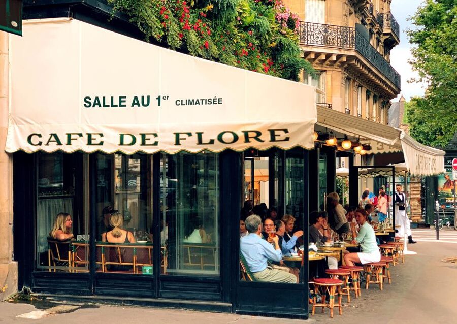 Paris: Saint-Germain-Des-Près Guided Walking Tour - Rue Jacob and the oldest café in Paris (opened in 1672)