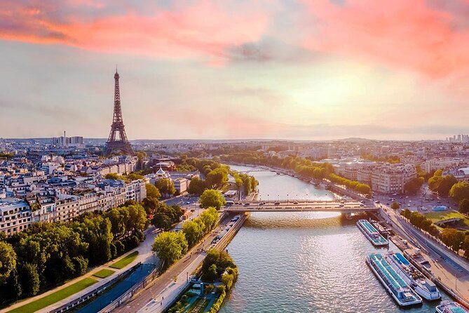 Paris Seine River Cruise from the Foot of Eiffel Open Timing - Picking your perfect departure window (10AM to 9PM)