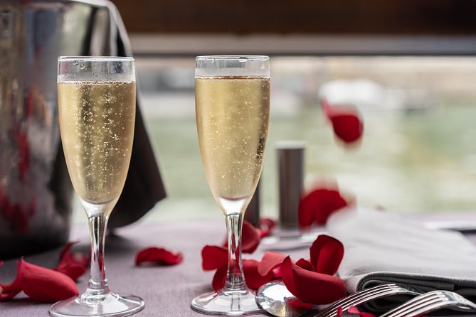 Paris Seine River Gourmet Lunch Cruise with Champagne Option - Landmark Views Without a Recorded Commentary