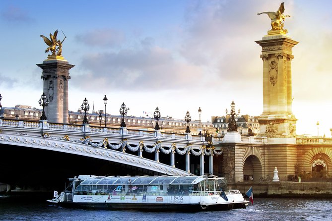 Paris Seine River Hop-On Hop-Off Sightseeing Cruise by Batobus - Open back terrace photos and the slow-sightseeing mindset