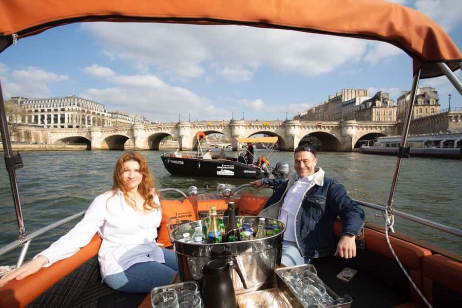 Paris: Seine River Private Cruise - Food, Drinks, and the Comforts You Carry On Board