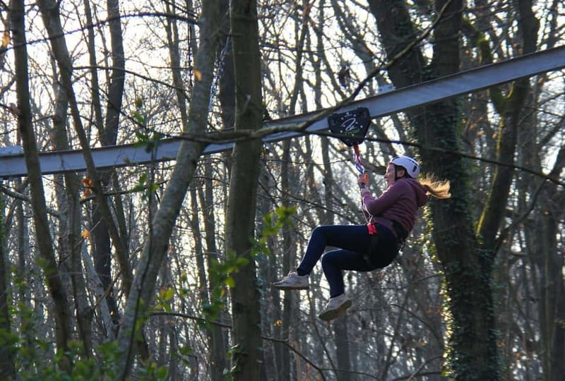 Paris : Sherwood Parc - Biggest Adventure Park Entry Ticket - Safety gear and pro help, without the fuss