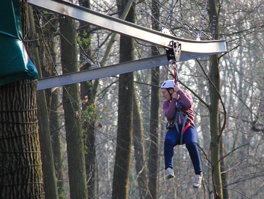 Paris : Sherwood Parc - Biggest Adventure Park Entry Ticket - Price of $34: what you are really paying for