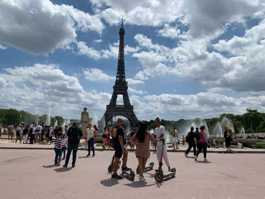 Paris: Small-Group E-Scooter Tour with a Local Guide - Eiffel Tower at Ground Level, Then Over to the Eiffel View You Will Remember