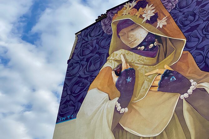 Paris Street Art, smartphone audioguided tour - Stop 1: Zabou’s Paper Planes Fresco (Your “Wait, What?” Moment)