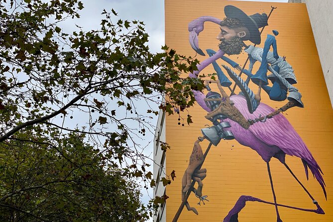Paris Street Art, smartphone audioguided tour - Stop 3: Place Pinel and the Feeling of an Open-Air Collection
