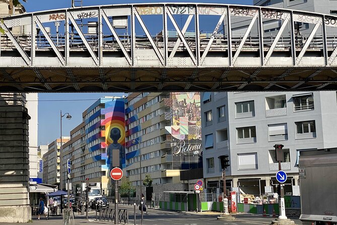 Paris Street Art, smartphone audioguided tour - Stop 5: Boulevard Vincent Auriol, the Longest Walk Segment