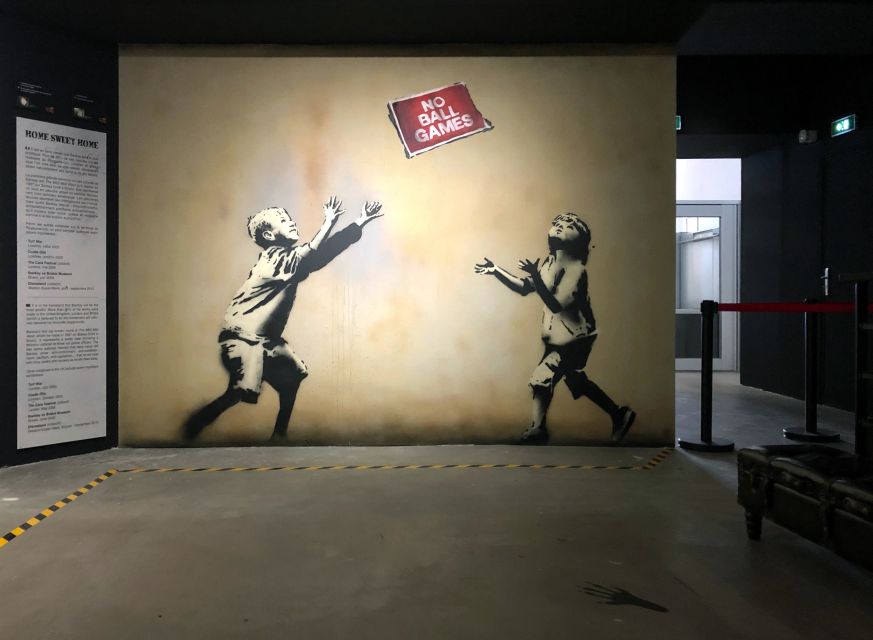 Paris: "The World of Banksy" Musée Banksy Entry Ticket - Interactive Stops: The Graffiti Wall and Sound Moments